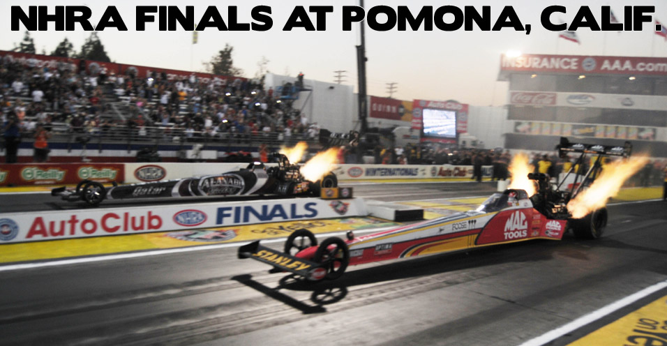 NHRA Finals at Pomona, Calif.